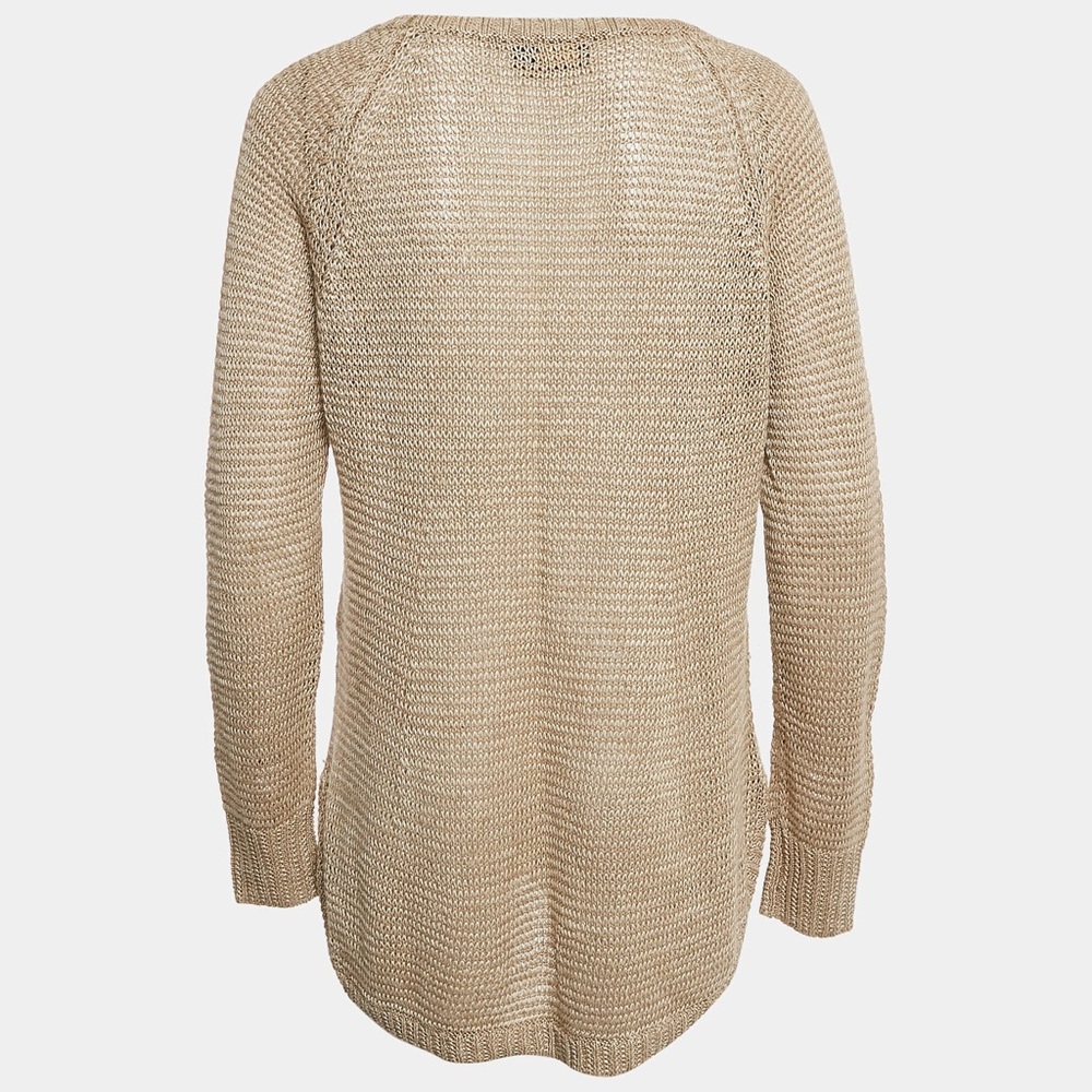 Vintage Polo Ralph Lauren 100% Linen Knit Sweater – Small – Made in Hong Kong - Picture 6 of 6